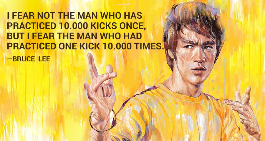 Profitable Trader (Bruce Lee' Quote)
