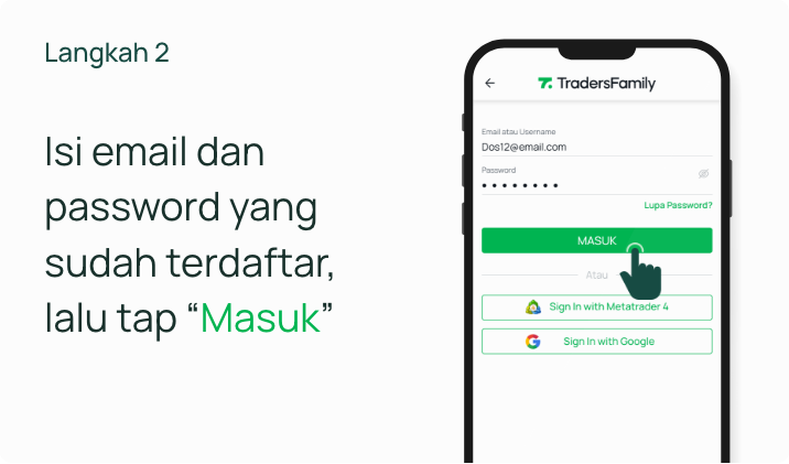 tap "Buat Signal"