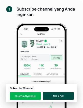 Langkah 1 - Subscribe channel