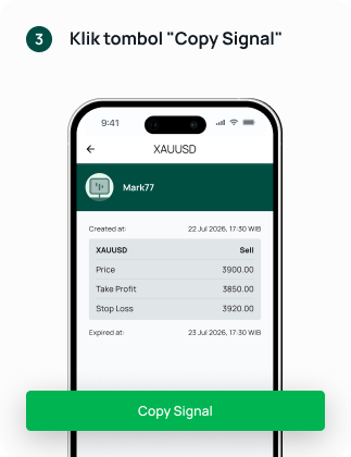 Langkah 3 - Klik Copy Signal